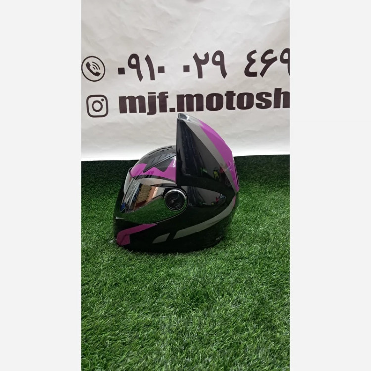 کلاه کاسکت دخترونه فک ثابت