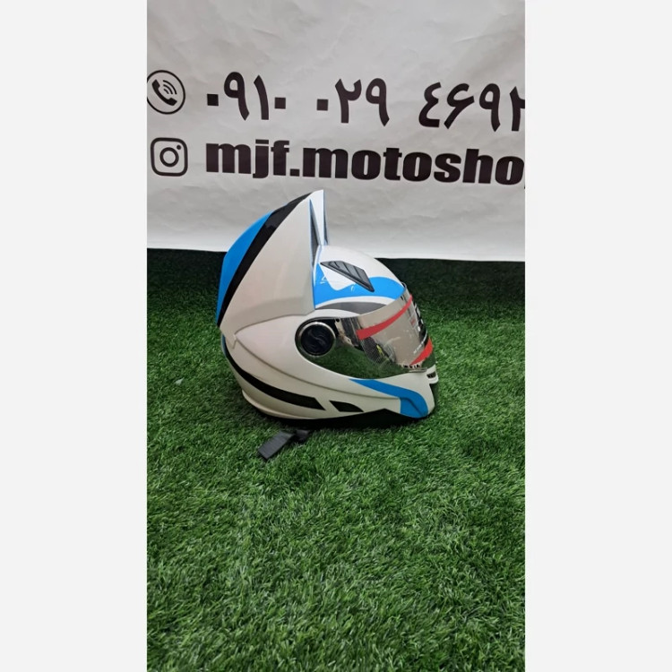 کلاه کاسکت دخترونه فک ثابت